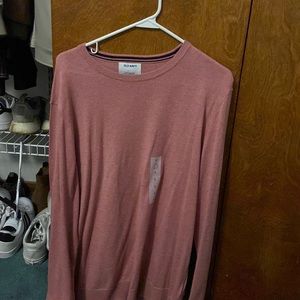 Pink old navy sweater. Never worn